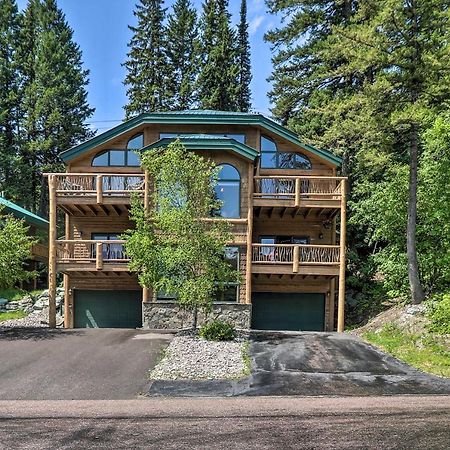 Rustic Home On Whitefish Mountain, Near Ski Run! Eksteriør bilde