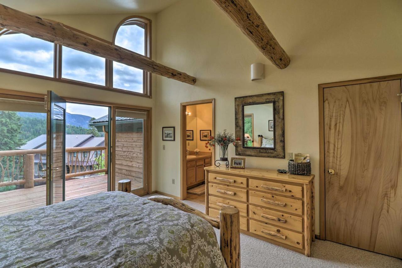 Rustic Home On Whitefish Mountain, Near Ski Run! Eksteriør bilde