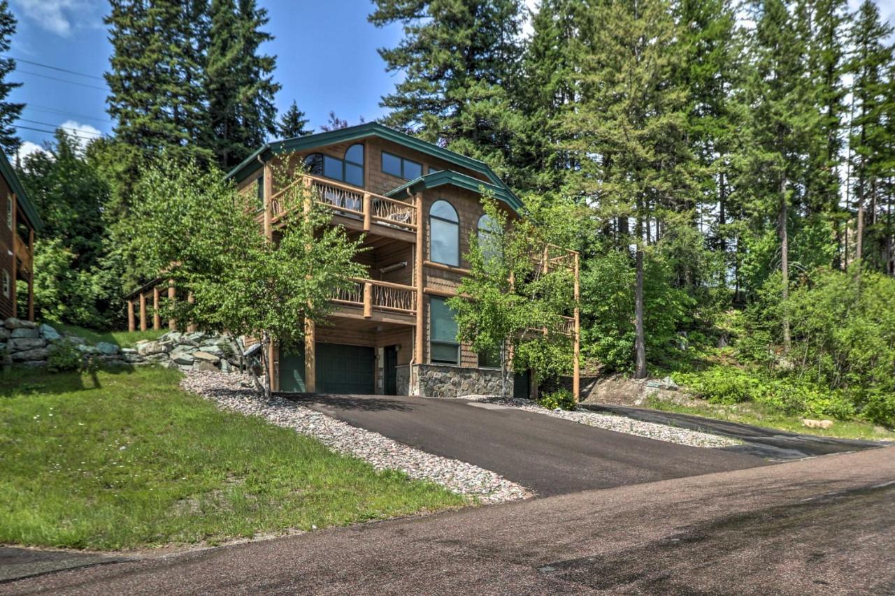 Rustic Home On Whitefish Mountain, Near Ski Run! Eksteriør bilde